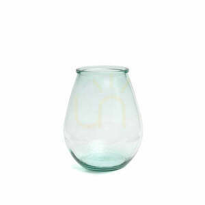 Váza Qiezi Glass Collection modrá M 23 cm small 0