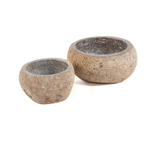Dekoratívna miska The River Stone z riečneho kameňa S 12 cm small 7