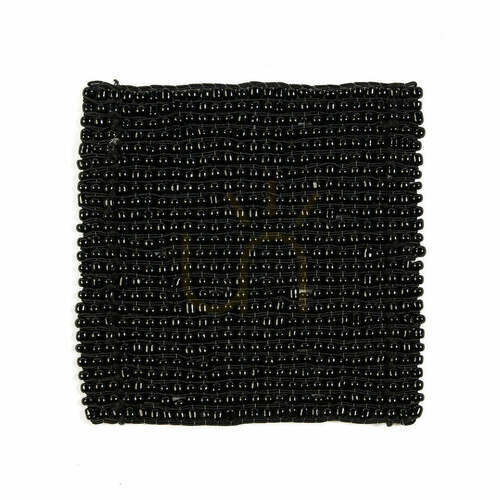 Skontrolujte Podložka Perles čierna 11 cm