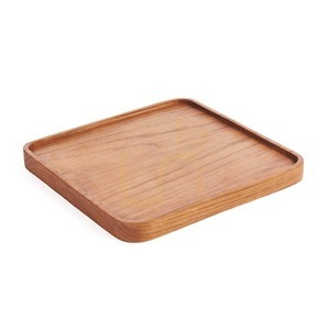 Štvorcový tanier z teakového dreva The Teak Square Plate M 20 x 20 cm prírodný small 4