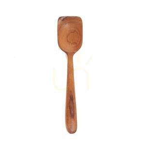 Prírodná lyžička na zmrzlinu z teakového dreva 13 cm small 6