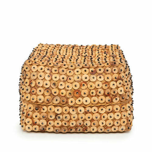 Skontrolujte Prútený kôš prírodný 28×28×14 cm Baskets L