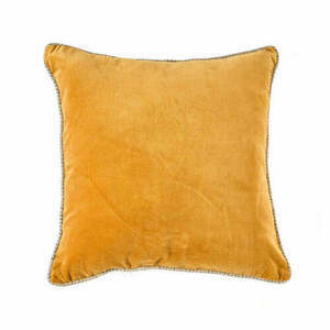 Obliečka na vankúš Velvet Crush 50x50 cm horčicová small 0