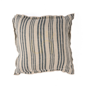 Obliečka na vankúš Nordic Stripe Natural Black 50x50 cm small 4