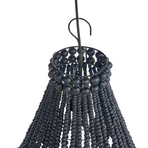 Luster Teardrop čierny M 40x40x75 cm small 5