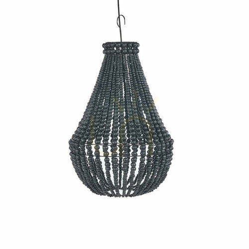 Skontrolujte Luster Teardrop čierny M 40x40x75 cm