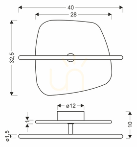 Nástenná lampa RELAX biela LED 5W CANDELLUX 21-50793 small 3