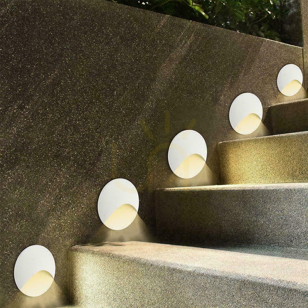 Skontrolujte Hliníkové 3W LED svietidlo V-TAC na kruhové schodisko biele 230V IP65 VT-44002RD 3000K 230lm Hliníkové 3W LED svietidlo V-TAC na kruhové schodisko biele 230V IP65 VT-44002RD 3000K 230lm