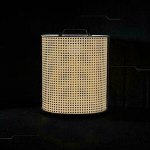 Prenosná solárna lampa V-TAC 1,2W LED IP65 39x33cm drevo VT-84044 2800K 150lm small 4