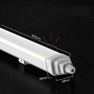 V-TAC CREE CHIP série GT 150cm 48W 120Lm/W LED hermetické svietidlo VT-12049 4000K 5760lm 6 rokov záruka small 2