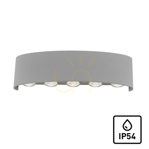 Nástenné svietidlo Zuma Line CARLO 9489-21 strieborné LED 10 W 1 Nástenné svietidlo Zuma Line CARLO 9489-21 strieborné LED 10 W small 1