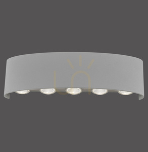 Nástenné svietidlo Zuma Line CARLO 9489-21 strieborné LED 10 W 0 Nástenné svietidlo Zuma Line CARLO 9489-21 strieborné LED 10 W small 0