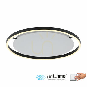 Plafón RITUS 15392-13 antracit 1xLED small 1