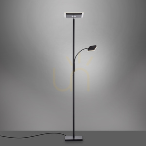 Stojacia lampa HANS 11710-18 Black 2xLED small 4
