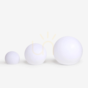 BALL MC20E Záhradná lampa biela 1xE27 small 3
