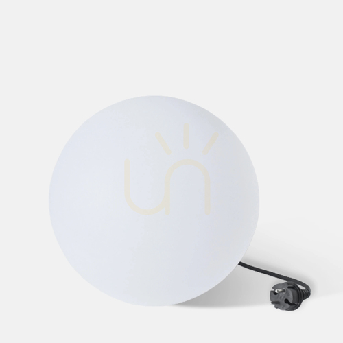 Skontrolujte BALL MC30E Záhradná lampa biela 1xE27