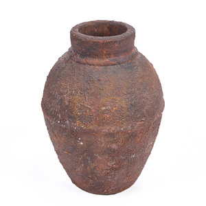 Váza Amphora Rustica burgundská M Terracotta Collection small 8