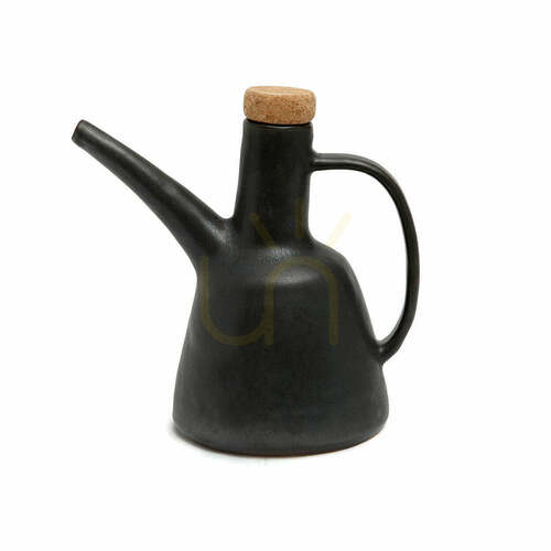 Skontrolujte Fľaša na olivový olej čierna 18 cm N°79