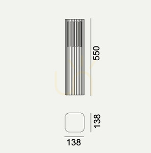 Záhradné stĺpikové svietidlo NORLYS ASTRID 2205GR grafitové LED 10,6 W 3000 K small 11