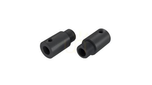 Skontrolujte Kovový odľahčovač ťahu Lumines SFERO M10x1, čierny, 4 mm