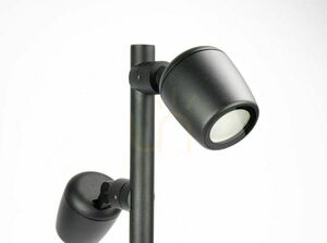 SU-MA Dublo DBL-700 čierna 70 cm LED GU10 IP65 vonkajšia stojaca lampa s nastaviteľnými hlavicami small 3