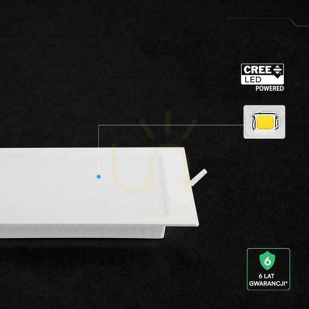 vyhliadka V-TAC 18W LED CREE CHIP zapustené stropné svietidlo štvorcové 220x220mm VT-61018CCT 1980lm 6 rokov záruka V-TAC 18W LED CREE CHIP zapustené stropné svietidlo štvorcové 220x220mm VT-61018CCT 1980lm 6 rokov záruka