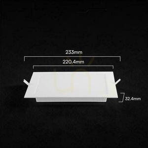 V-TAC 18W LED CREE CHIP zapustené stropné svietidlo štvorcové 220x220mm VT-61018CCT 1980lm 6 rokov záruka 4 V-TAC 18W LED CREE CHIP zapustené stropné svietidlo štvorcové 220x220mm VT-61018CCT 1980lm 6 rokov záruka small 4