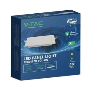 V-TAC 18W LED CREE CHIP zapustené stropné svietidlo štvorcové 220x220mm VT-61018CCT 1980lm 6 rokov záruka 5 V-TAC 18W LED CREE CHIP zapustené stropné svietidlo štvorcové 220x220mm VT-61018CCT 1980lm 6 rokov záruka small 5