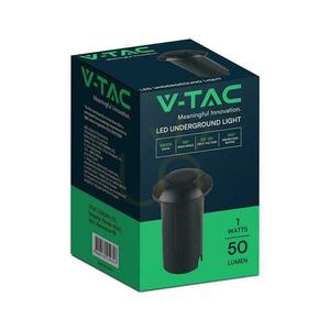 V-TAC 1W LED stropné záhradné svietidlo čierne 2-stranné IP67 VT-1161 6400K 50lm small 3
