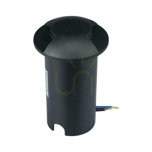 Skontrolujte V-TAC 1W LED stropné záhradné svietidlo čierne 2-stranné IP67 VT-1161 6400K 50lm