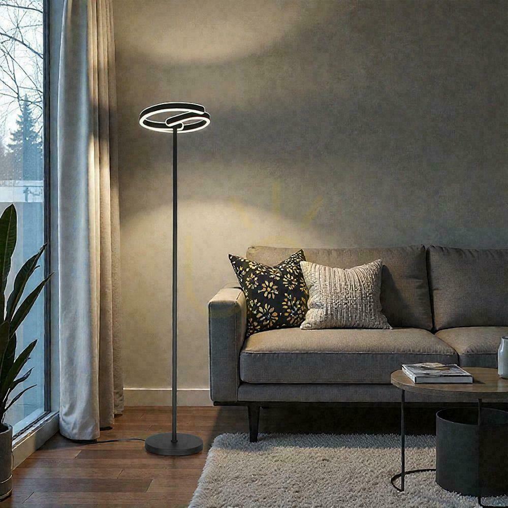Šou V-TAC 25W stojacia lampa na riadidlách fi30cm x 140cm čierna VT-84048 4000K 3250lm V-TAC 25W stojacia lampa na riadidlách fi30cm x 140cm čierna VT-84048 4000K 3250lm