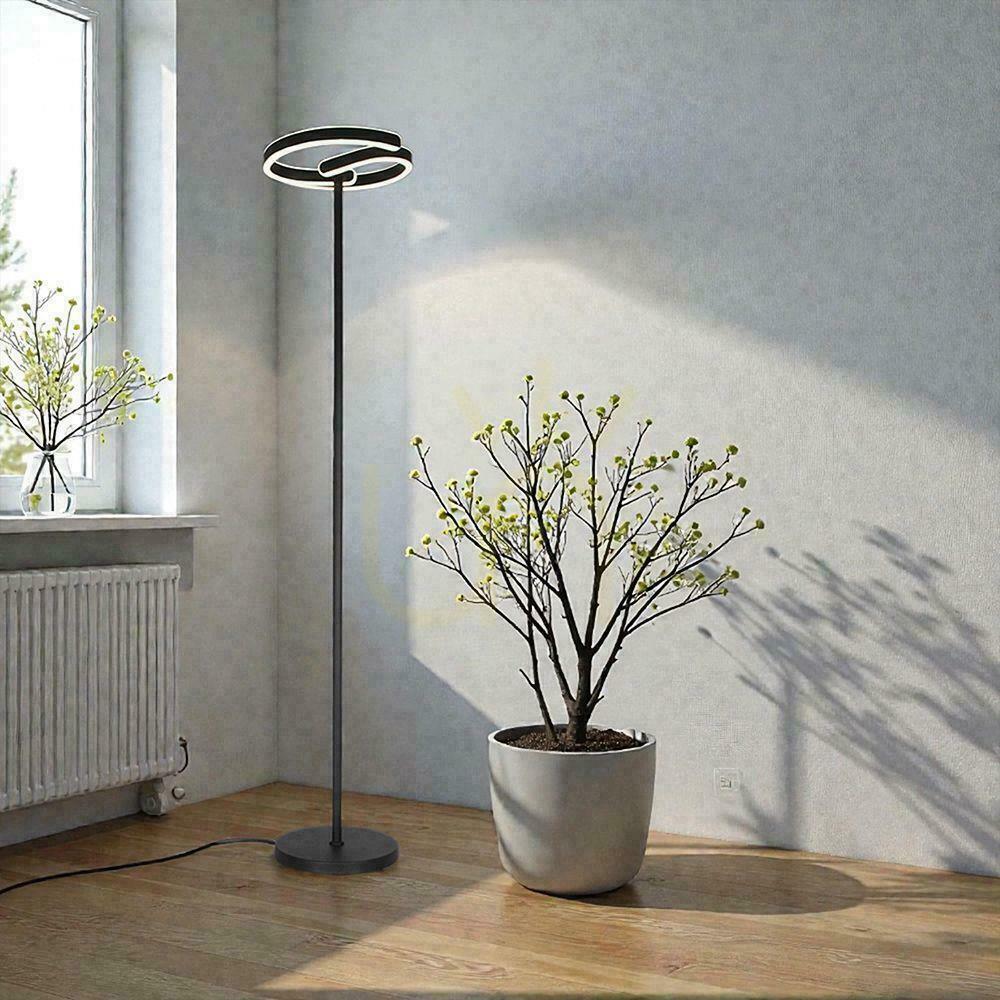 Skontrolujte V-TAC 25W stojacia lampa na riadidlách fi30cm x 140cm čierna VT-84048 4000K 3250lm V-TAC 25W stojacia lampa na riadidlách fi30cm x 140cm čierna VT-84048 4000K 3250lm