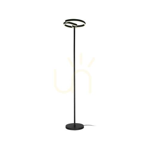 Skontrolujte V-TAC 25W stojacia lampa na riadidlách fi30cm x 140cm čierna VT-84048 4000K 3250lm