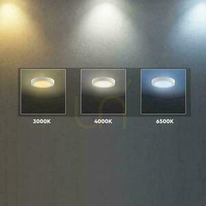 V-TAC 24W LED CREE CHIP povrchový panel kruhový 288x31mm VT-60024CCT 2640lm 6 rokov záruka small 3