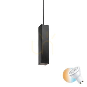 Závesné svietidlo Ideallux LOOK SP1 čierne GU10 126913 small 0