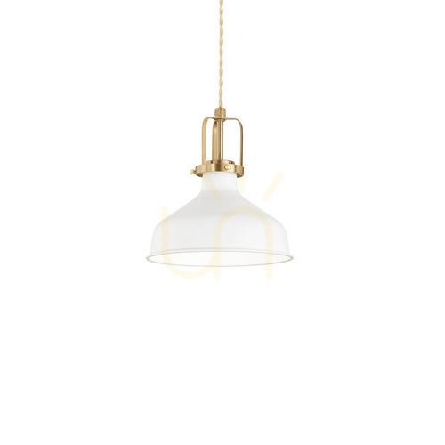 Skontrolujte Závesné svietidlo Ideallux ERIS SP1 Bianco biele 21 cm E27 238104