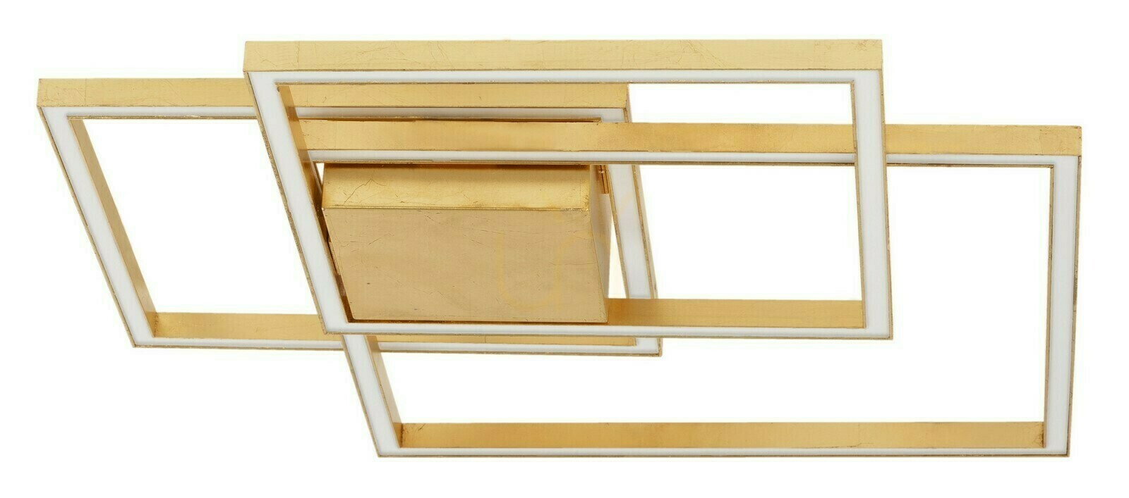 Deckenleuchte Luces Exclusivas PICO LE41456 LED 42 W 2650 lm 3000 K gold 56x56 cm