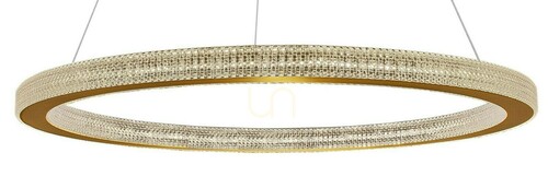 Skontrolujte Závesné svietidlo Luces Exclusivas MONTT LE41696 zlaté LED 80 W 80 cm