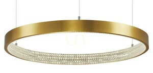 Závesné LED svietidlo Luces Exclusivas MORON LE41704 zlaté, 40 cm small 1
