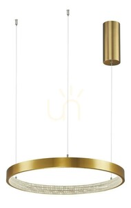 Závesné LED svietidlo Luces Exclusivas MORON LE41704 zlaté, 40 cm small 0