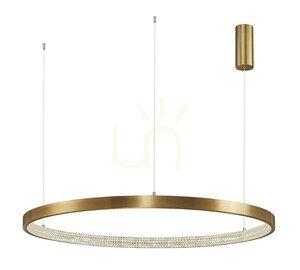 Závesné LED svietidlo Luces Exclusivas MORON LE41706, zlaté, 110 cm small 0