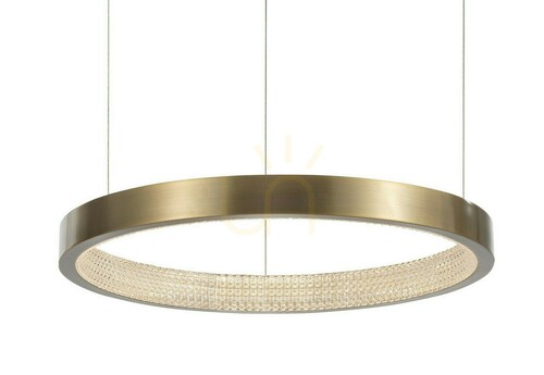 Skontrolujte Závesné LED svietidlo Luces Exclusivas ORITO LE41725, antická mosadz, Ø 45 cm, 18 W, 1020 lm, 3000 K