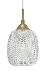 Závesné svietidlo Luces Exclusivas ALCALA LE41854 zlaté, sklenené tienidlo, E27 small 1