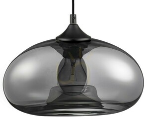 Závesné svietidlo Luces Exclusivas CANTOS LE41941, čierne/chróm, 28 cm, 1×E27 small 1