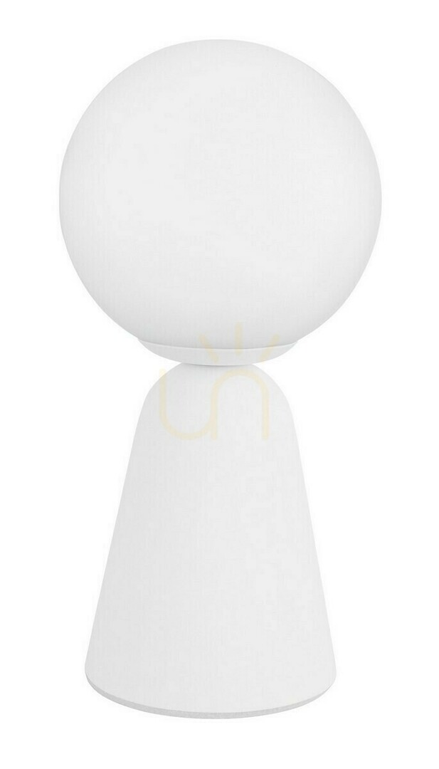 Luces Exclusivas IBAGUE LE42065 table lamp, white, concrete base, ø10 × 20 cm, G9