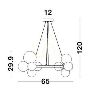 PARLA Luces Exclusivas Závesné svietidlo LE42601 small 5