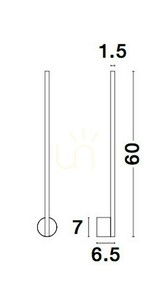 Nástenné svietidlo TUNJA od Luces Exclusivas LE42605 small 4