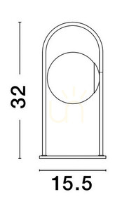 Stolová lampa YARA od Luces Exclusivas LE42734 small 4