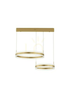 Zlaté závesné LED svietidlo Luces Exclusivas COLIMA 124 W LE42754 small 0