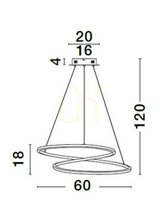 Závesné svietidlo CELAYA od Luces Exclusivas LE42761 3 Závesné svietidlo CELAYA od Luces Exclusivas LE42761 small 3